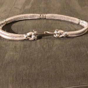 Small silver waist belt JMCLAUGHLIN